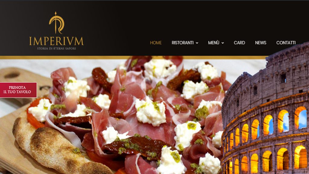 Imperivm, Home Page nuovo sito